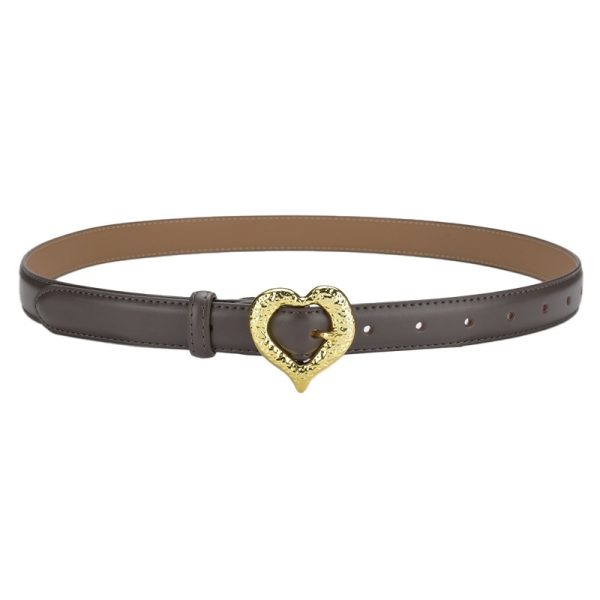 Personalized Love Leather Belt Female Fashion Belt Decoration - Image 2