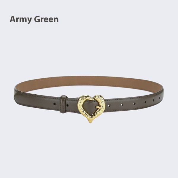 Personalized Love Leather Belt Female Fashion Belt Decoration - Image 7