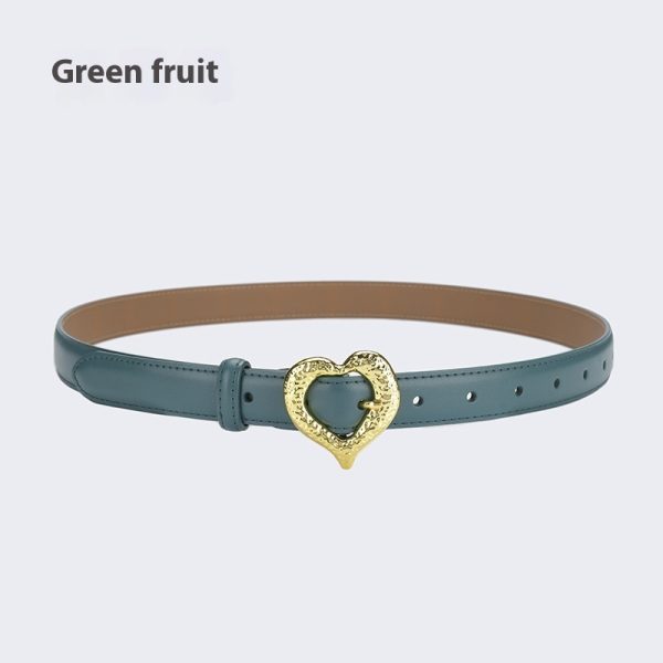 Personalized Love Leather Belt Female Fashion Belt Decoration - Image 10