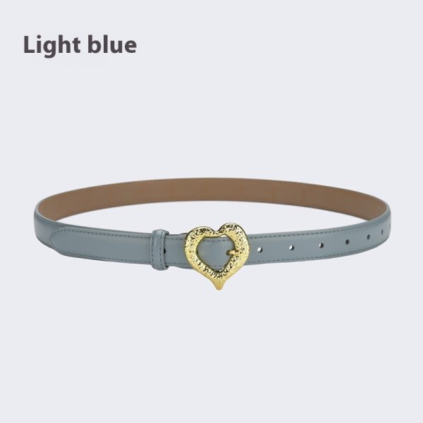 Personalized Love Leather Belt Female Fashion Belt Decoration - Image 9