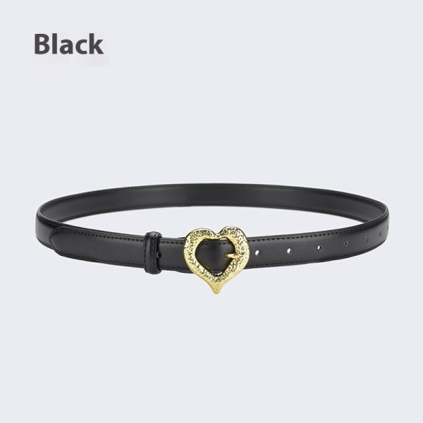 Personalized Love Leather Belt Female Fashion Belt Decoration - Image 3